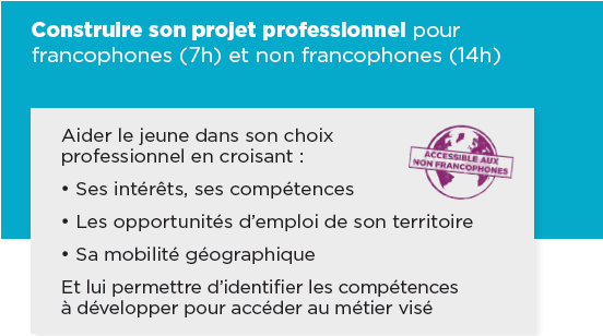 Construire son projet professionnel - 2 jours