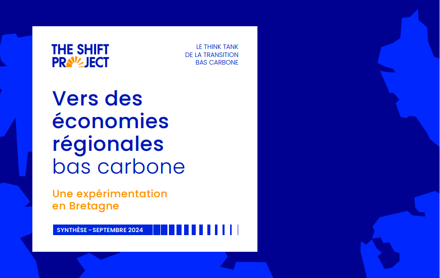 Webinaire The Shift Project : L'emploi au cœur de l'économie bas carbone bretonne avec Pascale d'Artois