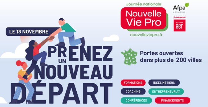 Journée nationale de la reconversion : L'Afpa se mobilise !